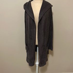 Barefoot Dreams Hooded cardigan